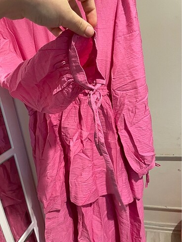 LC Waikiki Pembe elbise