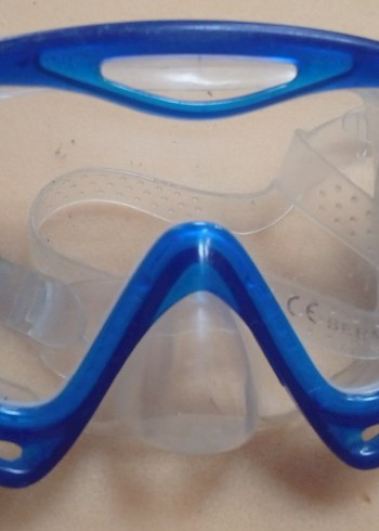 Mavi Elastik Yüzme Gözlüğü - Görsel 11