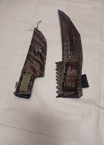 Kahverengi Deri Bıçak Kılıfları - Görsel 2