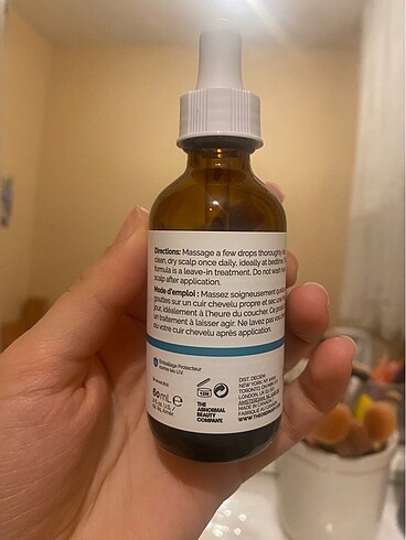 The Ordinary The Ordinary saç hacimlendirici serum sephoradan alındı