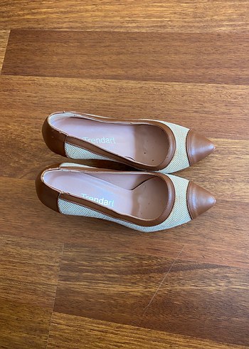 Bej Kadın Topuklu Stiletto