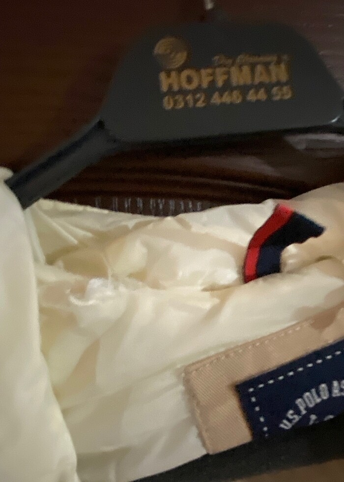 Us polo orjinal krem rengi yelek - Görsel 3