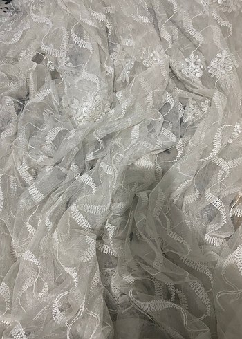 Bohem krem renklı İşlemeli pılelı tam olarak ölçüsü bılınmıyor - Görsel 2