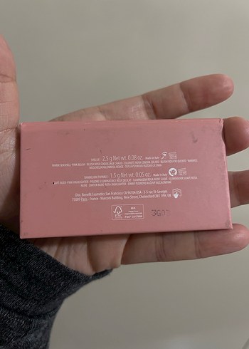  Beden Benefit Twinkle Beach Pembe Allık