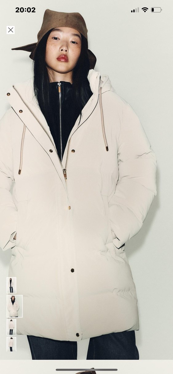 Zara anorak mont kaban - Görsel 2