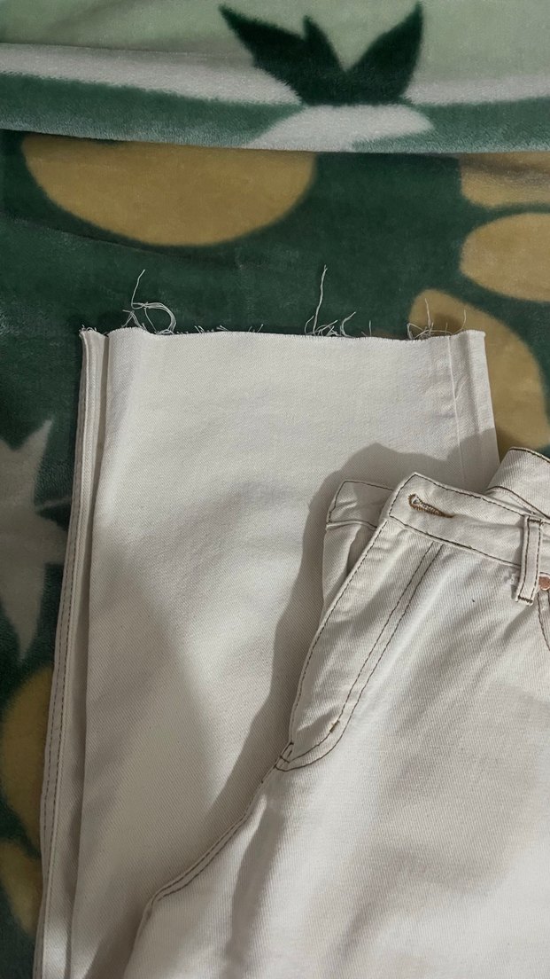 Bej Kadın Kot Pantolon Regular Fit - Görsel 3