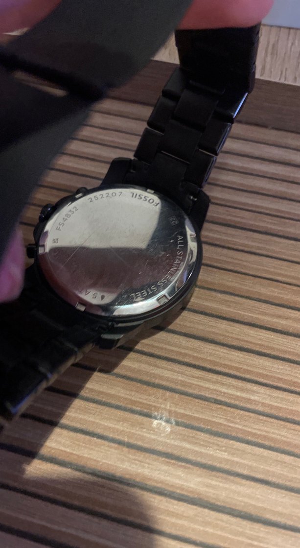 Fossil Siyah Erkek Kol Saati - Görsel 4