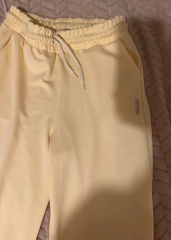 Sarı Midi Kadın Eşofman Altı - Görsel 4