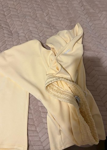 Sarı Midi Kadın Eşofman Altı - Görsel 2