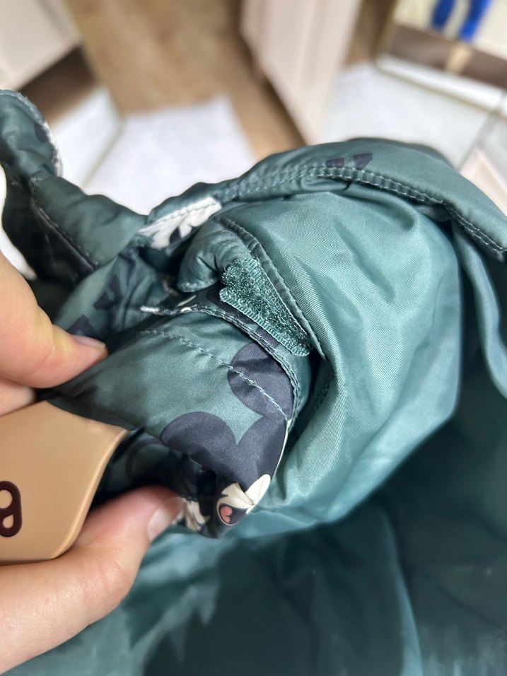 H&MErkek Çocuk Yeşil Mickey Baskılı Mont - Görsel 4