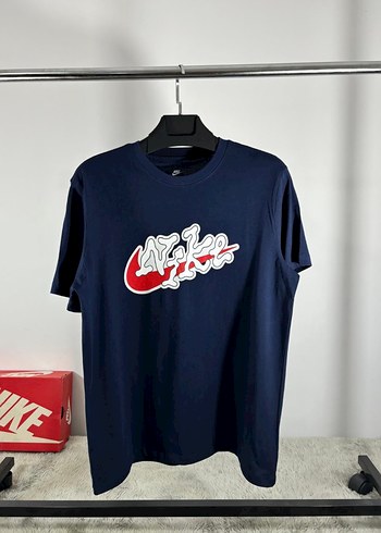 Nike NK SCRIBBLE Lacivert Tişört