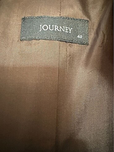 Journey Kahverengi ceket 40