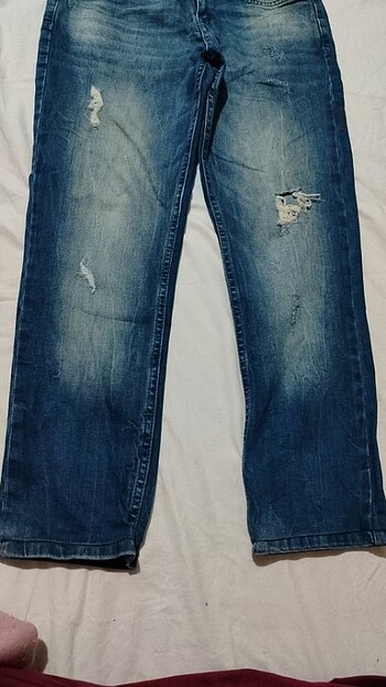 Koton Koton kot pantolon yırtık model