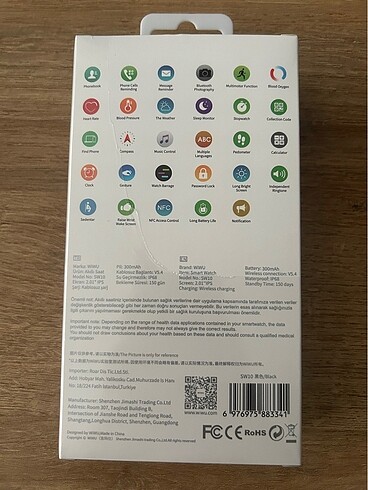 Diğer Smart watch akıllı saat