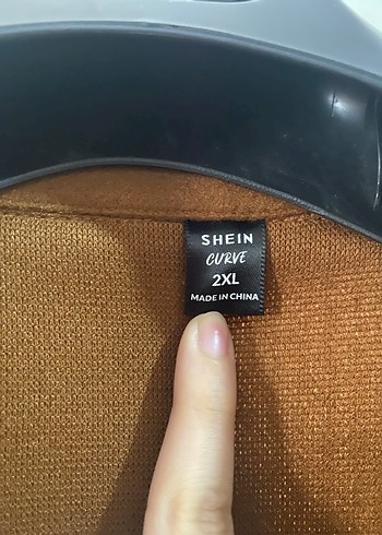 Sheinside Kadın Kahverengi Uzun Süet Palto