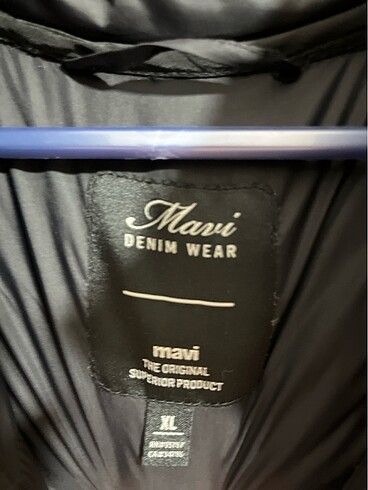 Mavi Jeans Siyah şişme kaban
