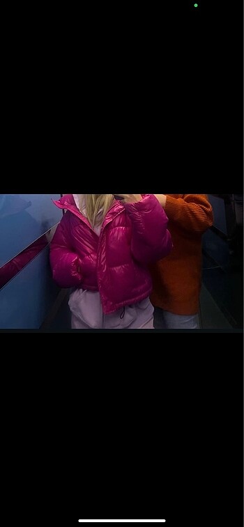 Bershka bershka pembe mont defosu lekesi yoktur