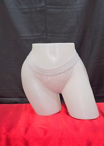 DOMINANT BİKİNİ MODEL BELİ LASTİK DETAYLI 3LÜ KÜLOT