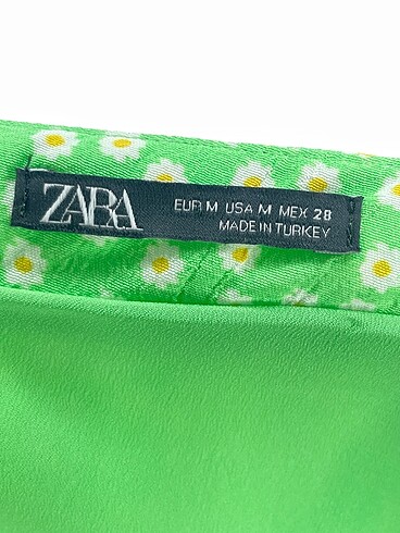 m Beden yeşil Renk Zara Kısa Tulum %70 İndirimli.