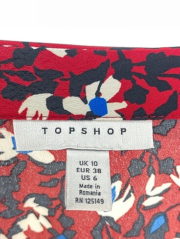 38 Beden çeşitli Renk Topshop Uzun Elbise %70 İndirimli.