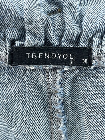 38 Beden mavi Renk Trendyol & Milla Jean / Kot %70 İndirimli.