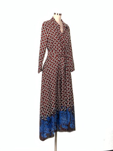 Zara Zara Uzun Elbise %70 İndirimli.
