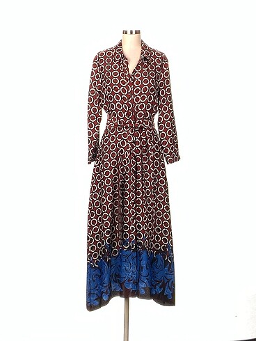 Zara Uzun Elbise %70 İndirimli.