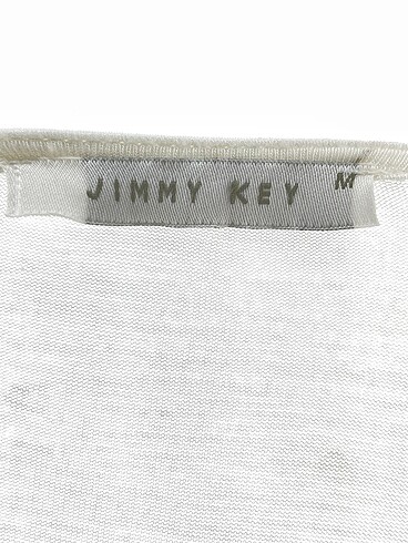 m Beden beyaz Renk Jimmy Key Bluz %70 İndirimli.