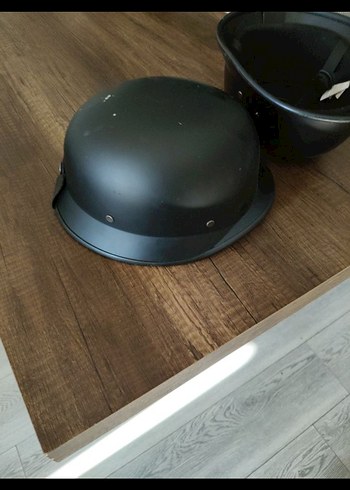 Siyah Mat Minimalist Kask - Görsel 5