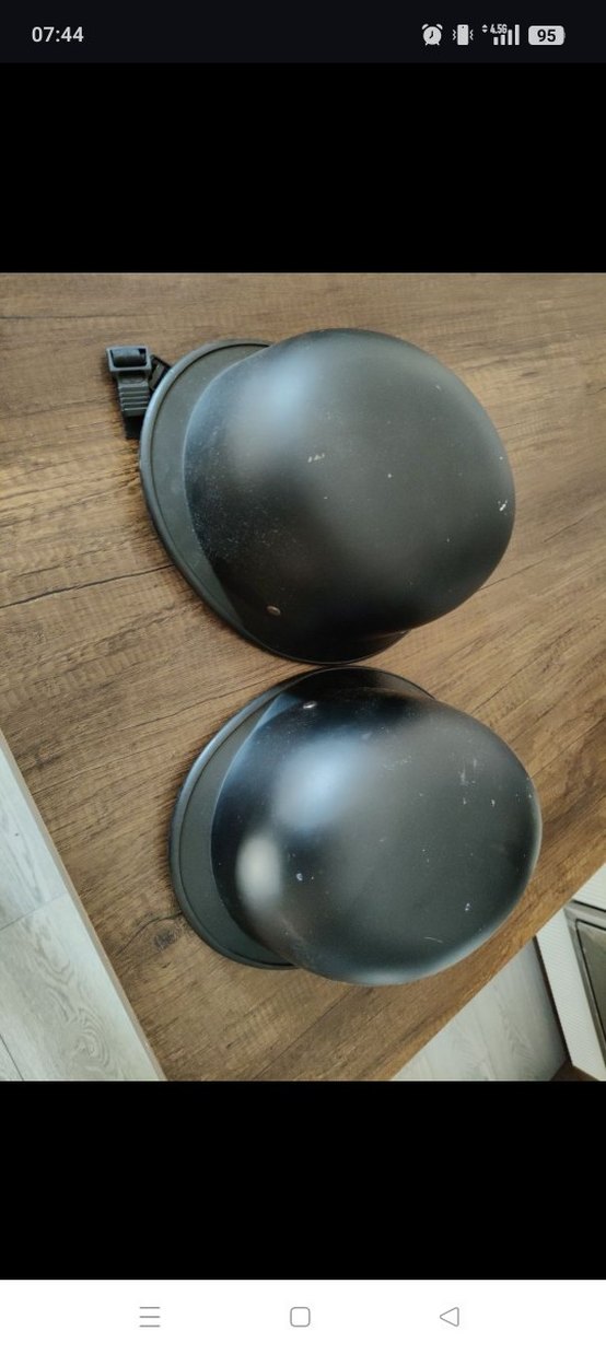 Siyah Mat Minimalist Kask - Görsel 2