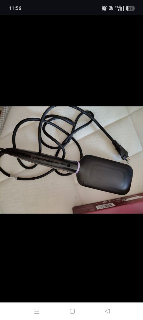 Mor Philips Saç Düzleştirici Fırça - Görsel 3