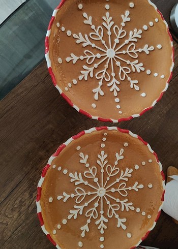 Bisküvi Adam Figürlü Servis Tabağı - Görsel 3