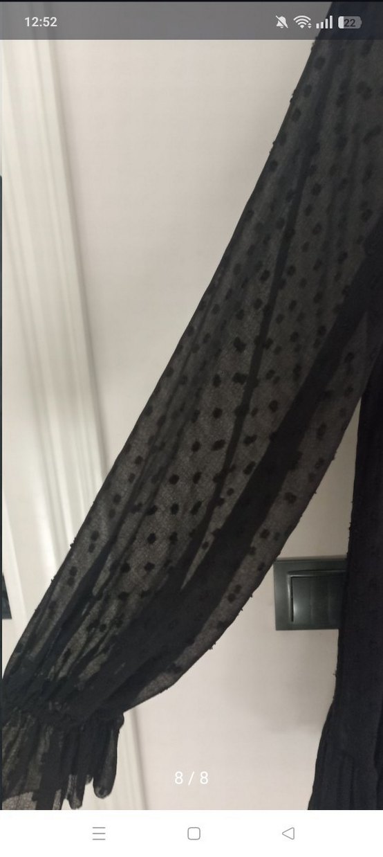 Siyah Gotik Tarzı elbise - Görsel 2