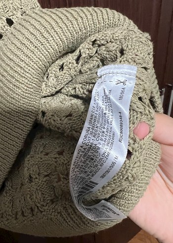 m Beden yeşil Renk Örgü Triko Kazak oversize