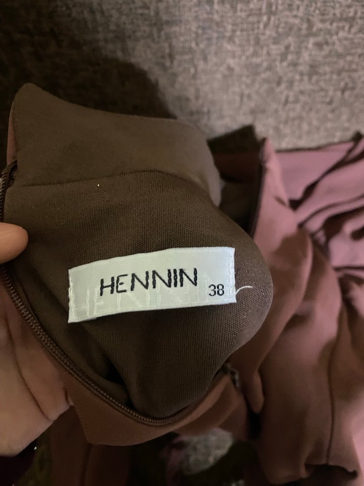 Bordo Uzun Kollu Drapeli Uzun Elbise - Görsel 4