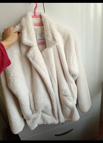 m Beden Tiffany tomata peluş mont
