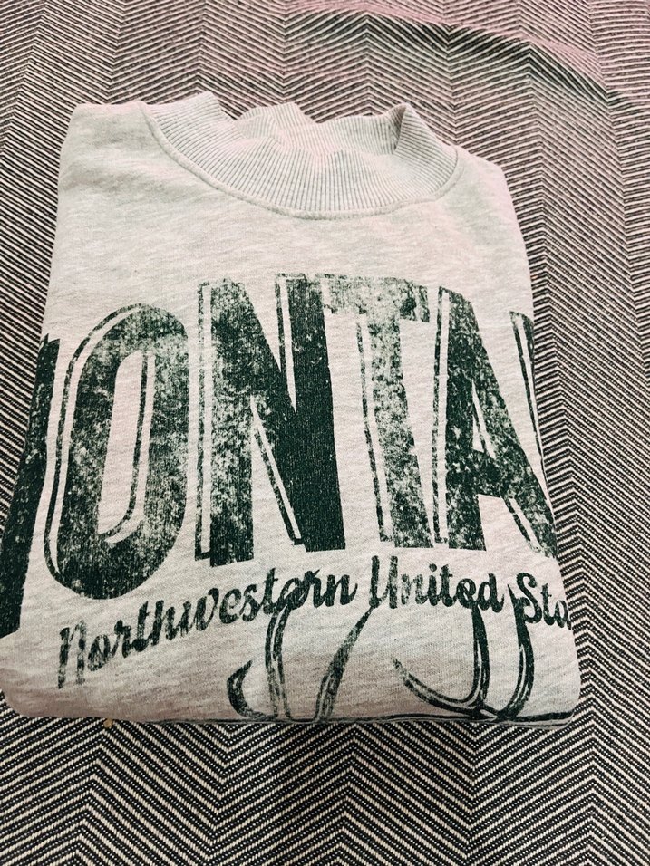 Oversize Gri BERSHKA sert — görsel 8/9