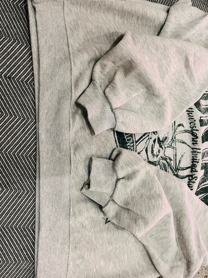 Oversize Gri BERSHKA sert — görsel 5/9