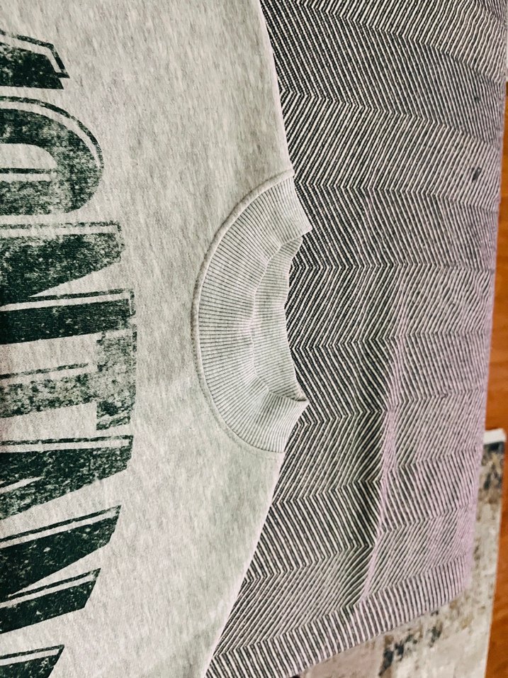 Oversize Gri BERSHKA sert — görsel 4/9