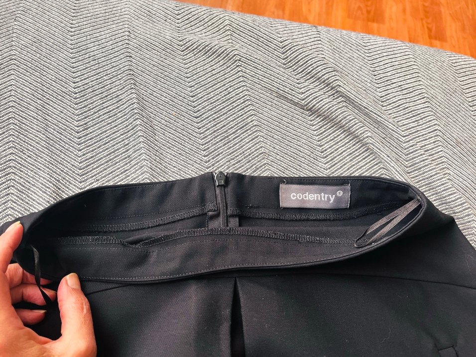 Siyah Minimal A Kesim Etek — görsel 7/9