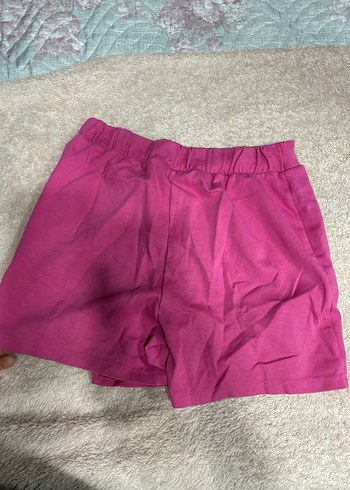 Pembe Barbie Baskılı Kız Çocuk şort etek - Görsel 3