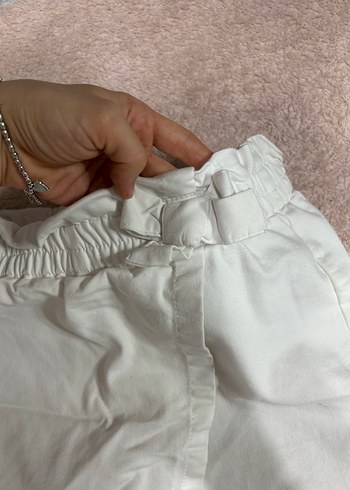 Beyaz şort etek çocuk - Görsel 4