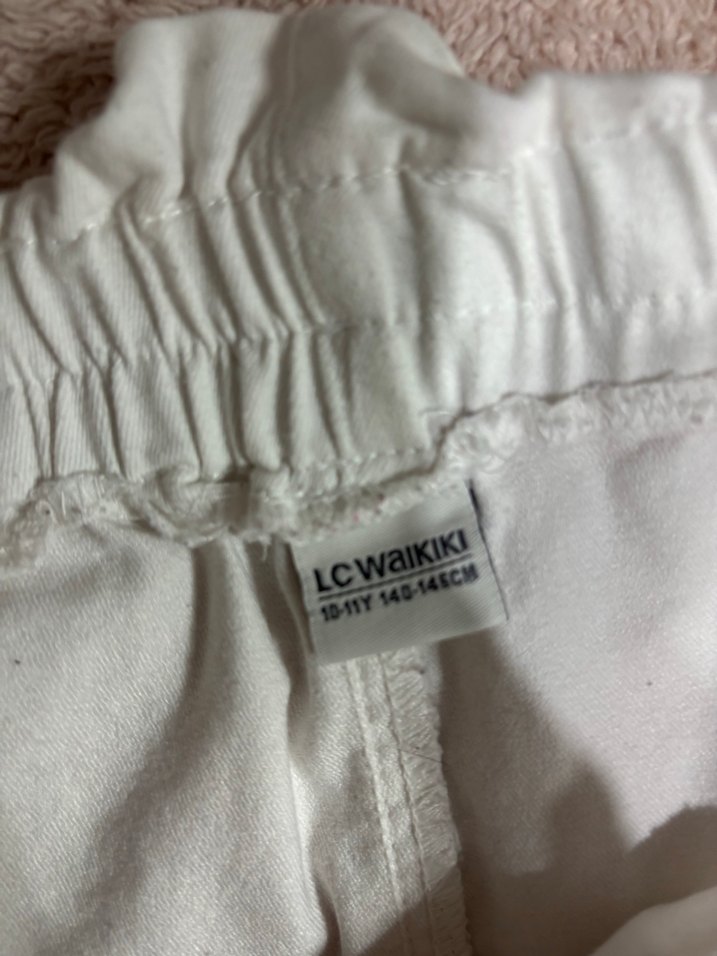 Beyaz şort etek çocuk - Görsel 3