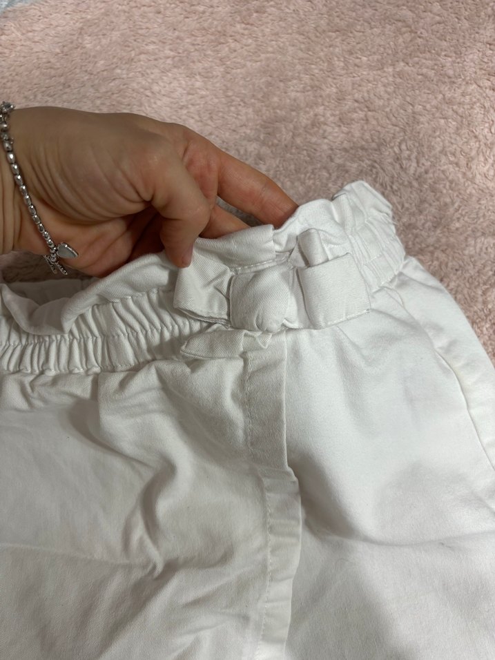 Beyaz şort etek çocuk - Görsel 4