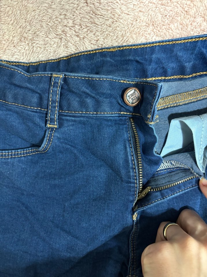 Kız çocuk kot şort - Görsel 2