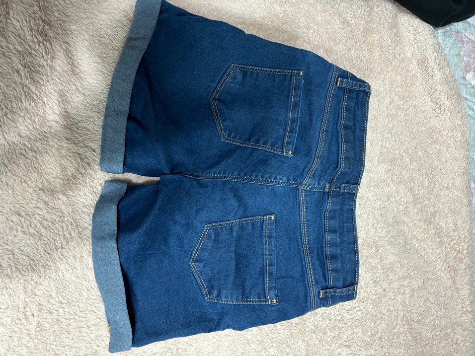 Kız çocuk kot şort - Görsel 4