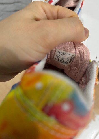 Kız Çocuk Çok Renkli Bağcıksız Spor Ayakkabı VANS - Görsel 6