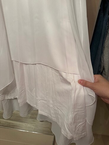 xl Beden beyaz Renk Moodbasic tunik