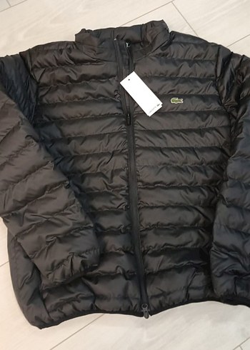Lacoste Siyah Fermuarlı Erkek Mont