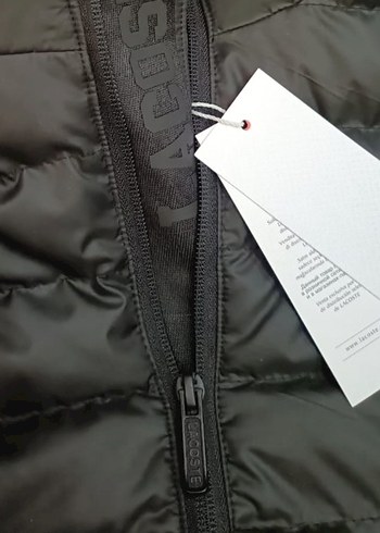 Lacoste Lacoste Siyah Fermuarlı Erkek Mont